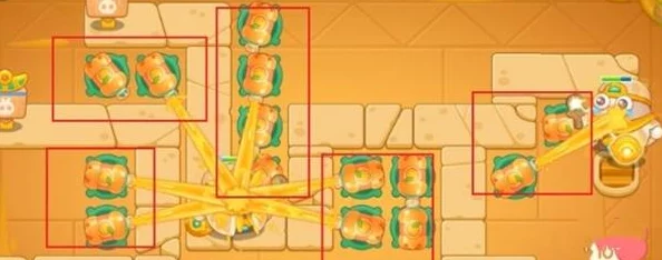 《保卫萝卜4》法老归来第77关：全方位通关策略与炮台布局指南