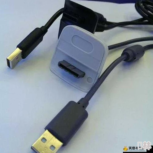 xbox360高清视频线连接主机与电视，传输高清信号，提升游戏体验